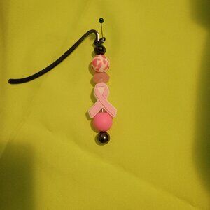 Handmade Cancer awareness bookmark